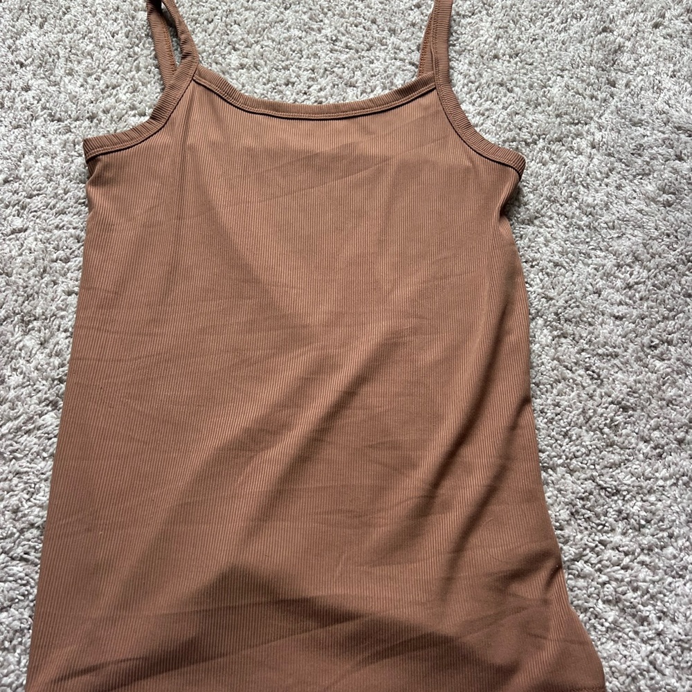 Women's Brown Tank Top